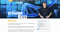Desktop Screenshot of drkenricci.com